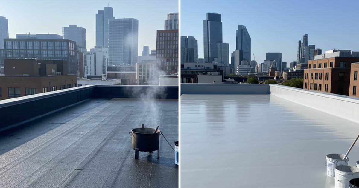 Astral Roofing Blog 4 Cold vs Hot-Applied Roofing: Which Is Better for UK Flat Roofs?