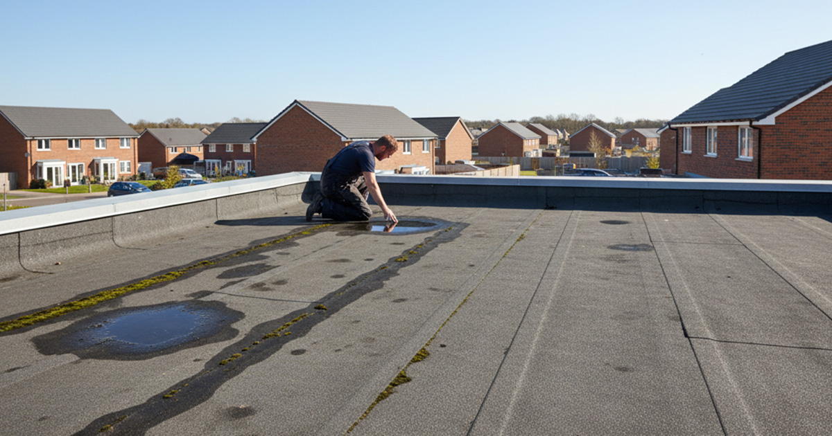 Astral Roofing Blog 8 How Long Does a Felt Roof Last? Lifespan, Maintenance, and Signs of Wear
